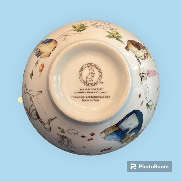 Beatrix Potter Peter Rabbit child’s bowl and plate. - Picture 8 of 8